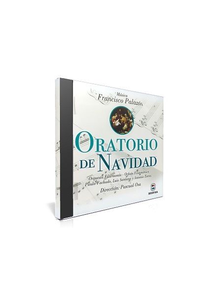 CD de música ORATORIO DE NAVIDAD de Francisco Palazón