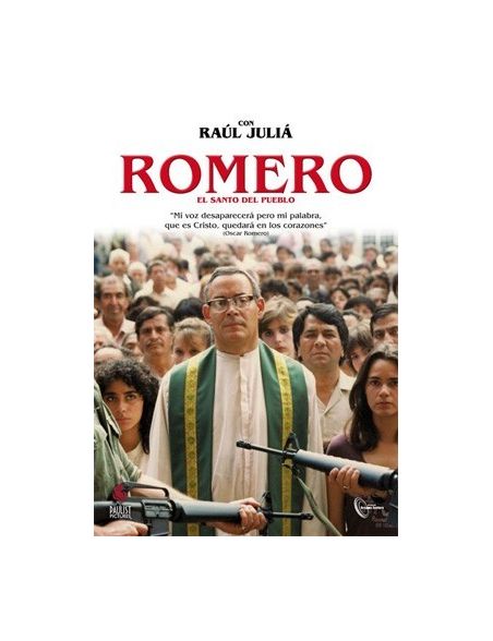 Película en DVD ROMERO: EL SANTO DEL PUEBLO