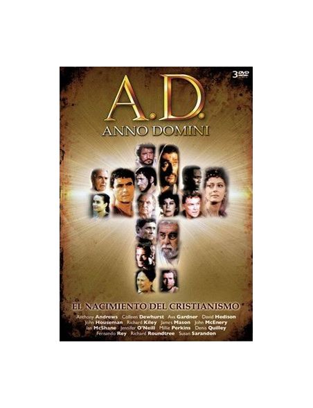 Miniserie en 3 DVDs "A.D." (ANNO DOMINI)