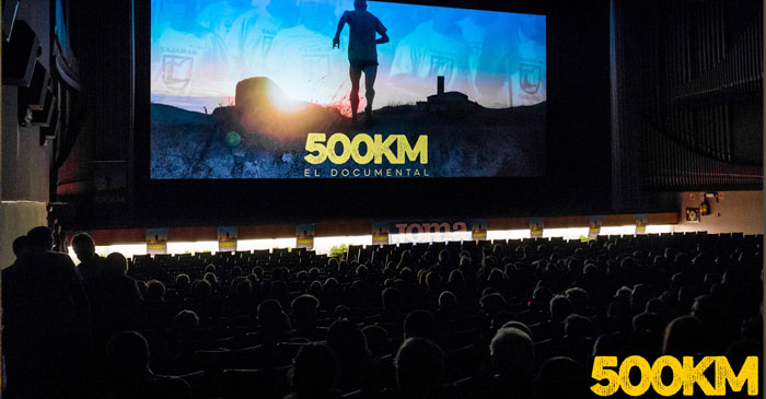 Presentación en el cien del documental 500KM La carrera más larga de Europa